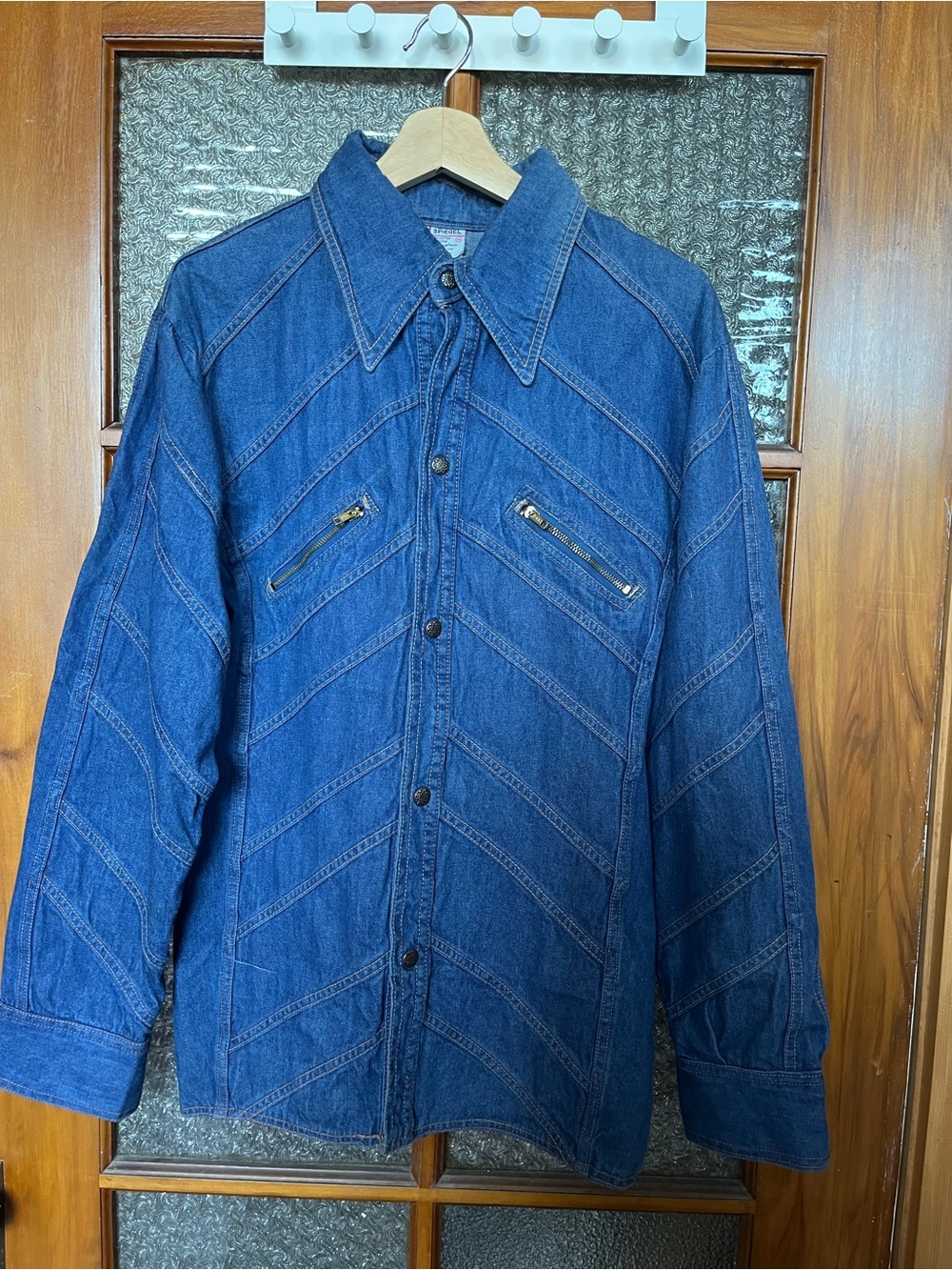 Vintage Spiegel Denim Shirt Jacket
